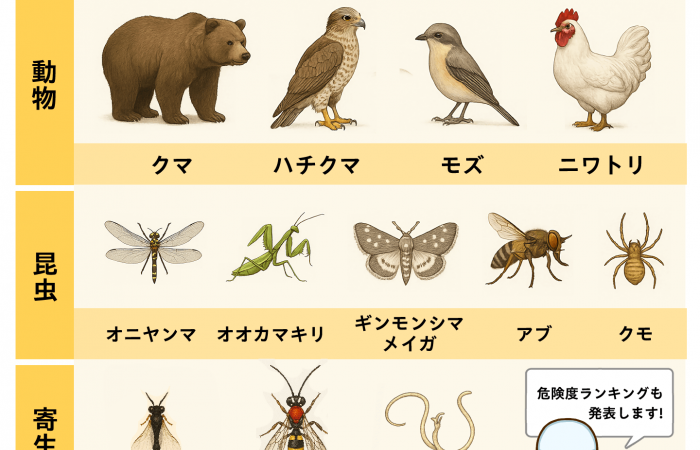 スズメバチの天敵ランキング】1位は熊！でも、あなたの家の巣は駆除し