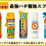 【ハチ駆除スプレー最強ランキング】プロが指名買いする商品を本音レビュー